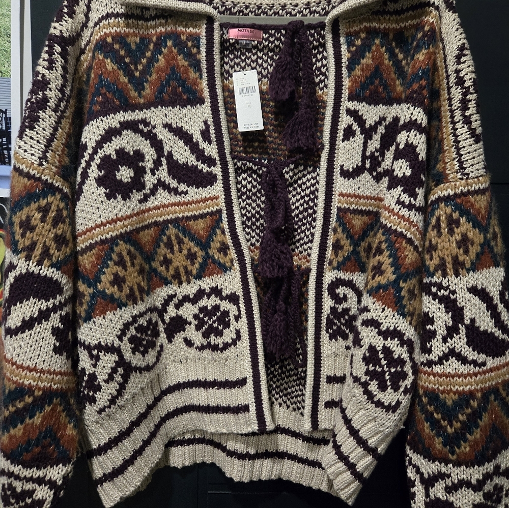 Mother The Family ties cartigan nwt Medium - Picture 11 of 15